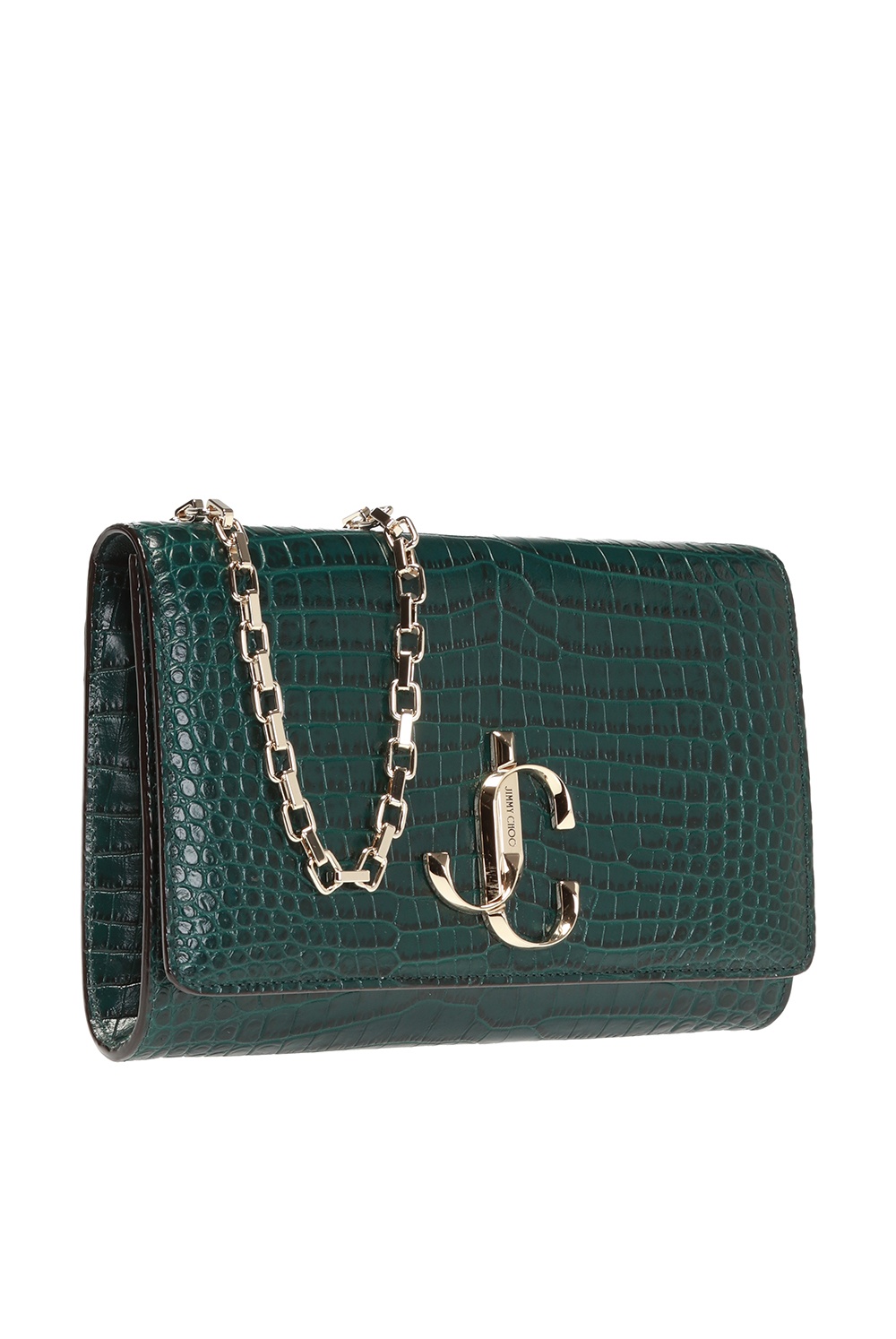 Jimmy choo best sale green bag